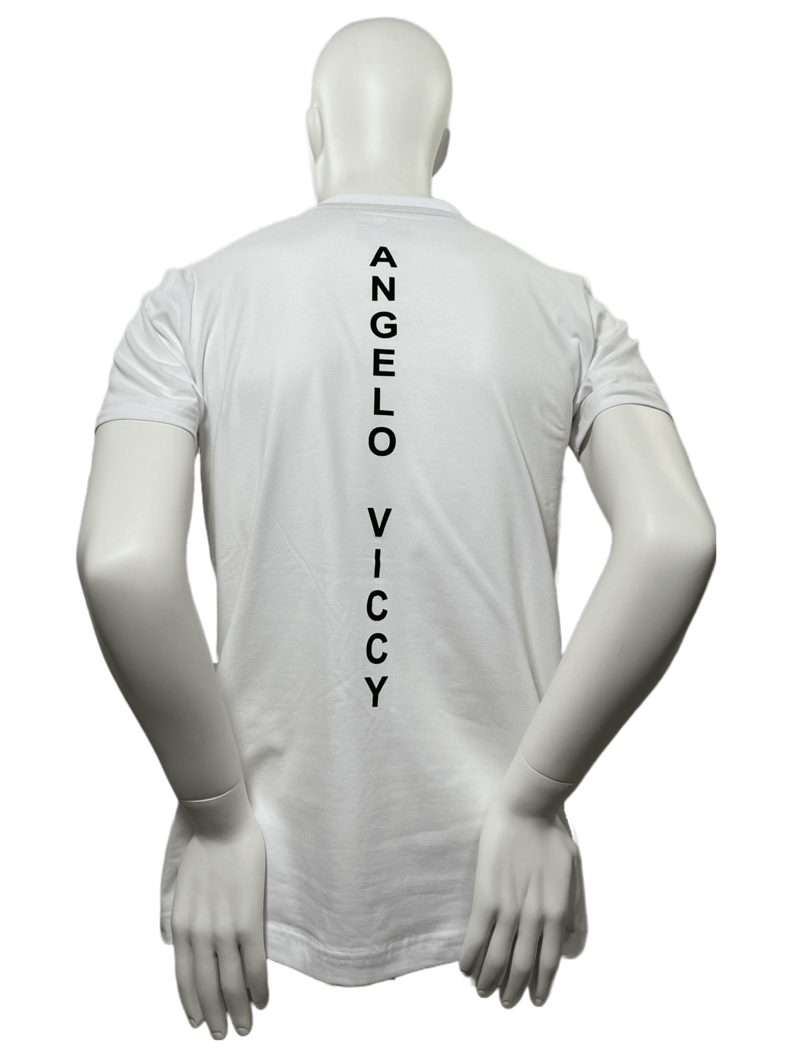 T-shirt AV150 wit achterkant