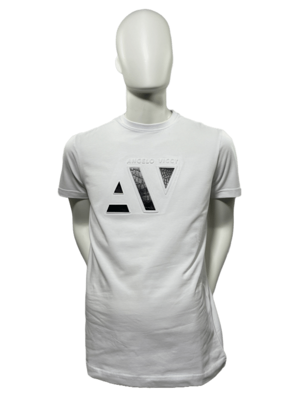 T-shirt AV150 wit voorkant