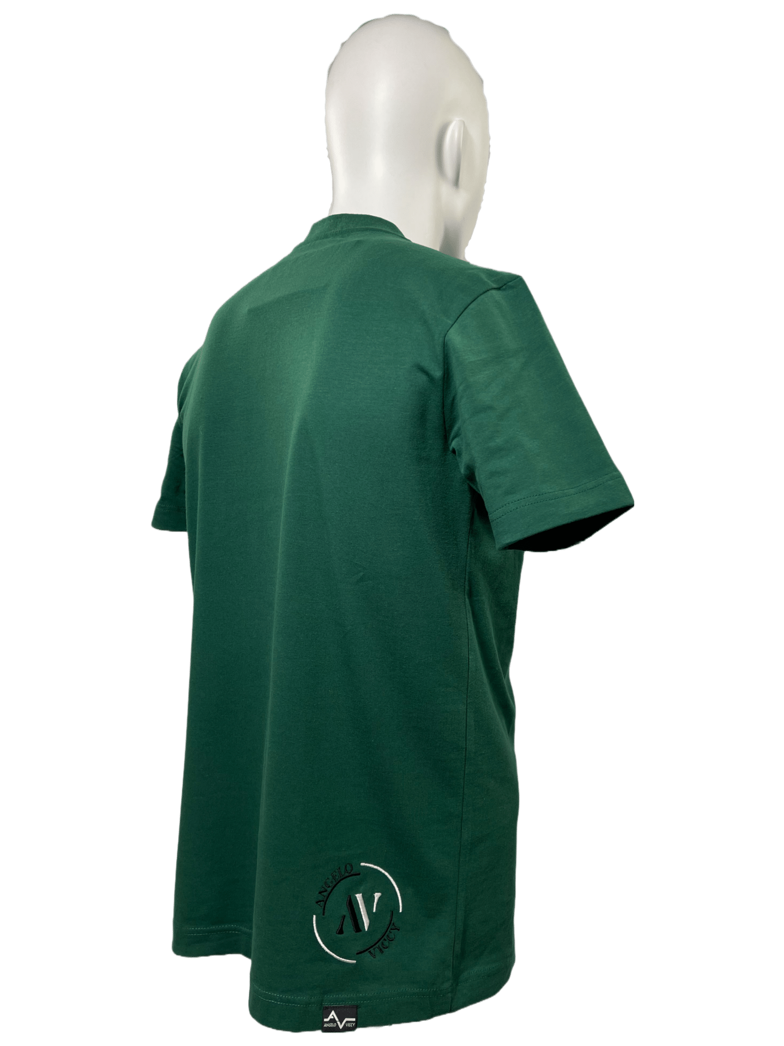 T-shirt AV151 groen achterkant