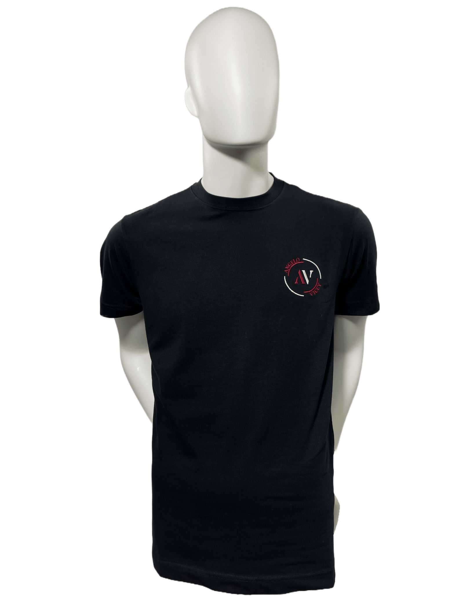 T-shirt AV151 zwart voorkant