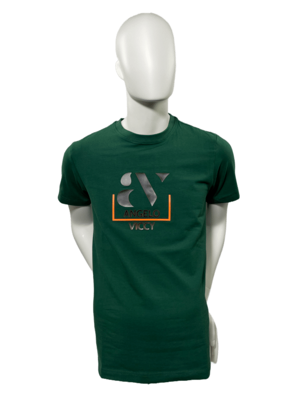 T-shirt AV153 groen voorkant