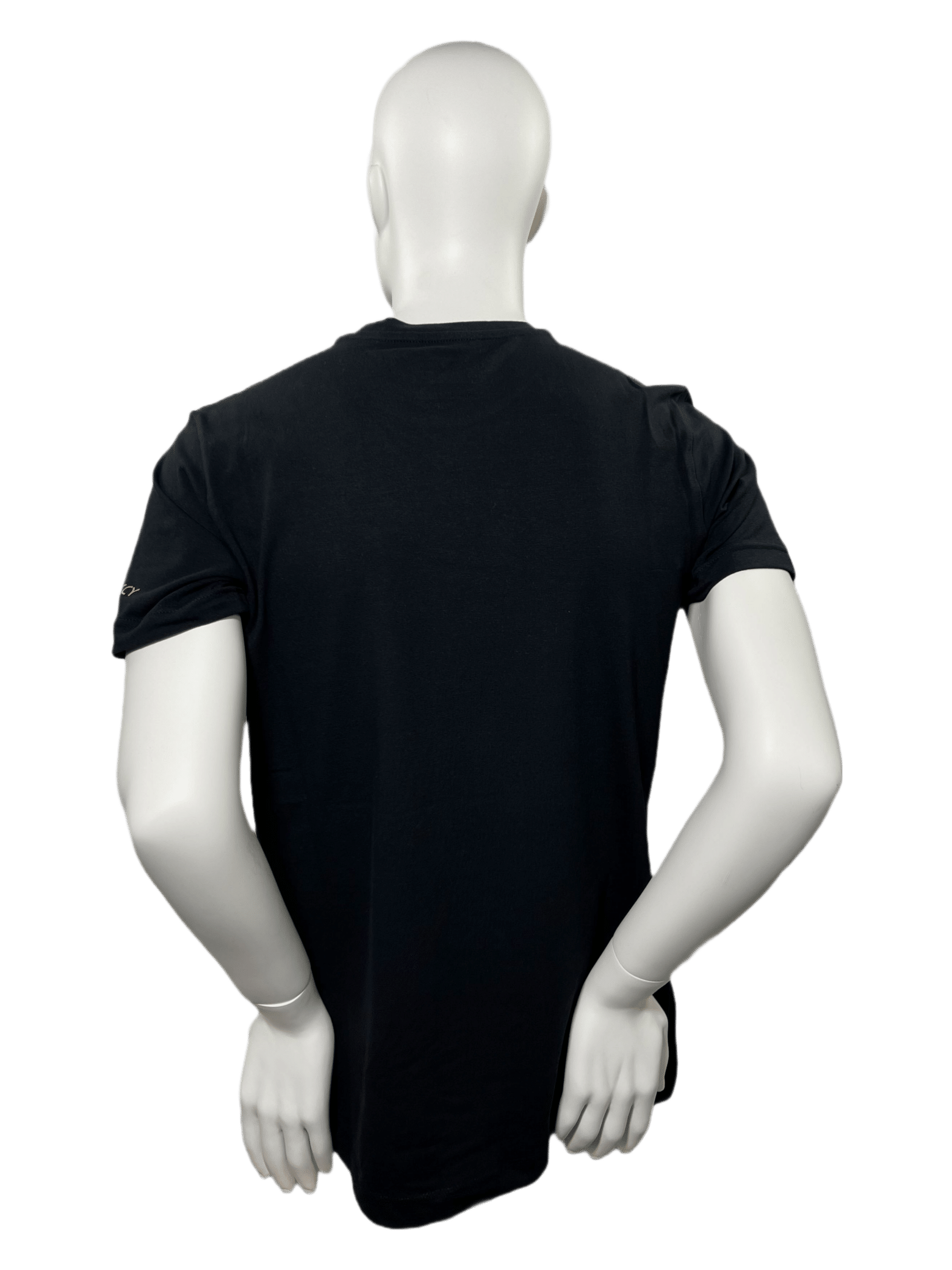 T-shirt AV153 zwart achterkant