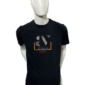 T-shirt AV153 zwart voorkant